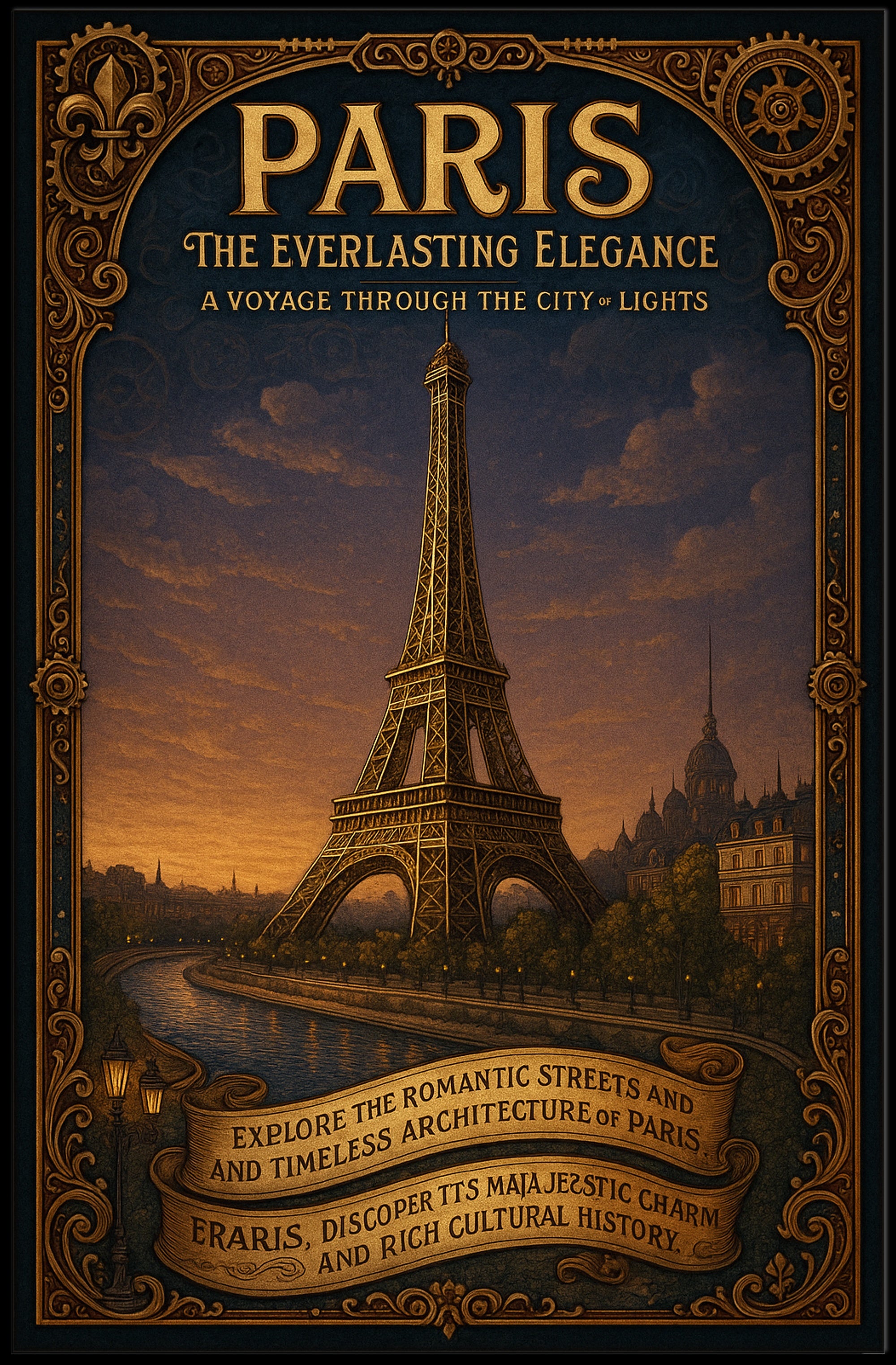Paris The Everlasting Elegance Poster