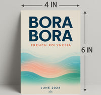 Bora Bora Travel Poster PosterGoat