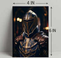 Knight In Shining Armor Poster PosterGoat