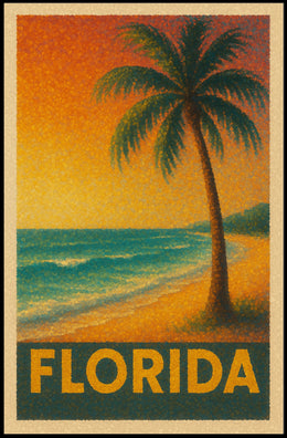 Florida Sunset Poster