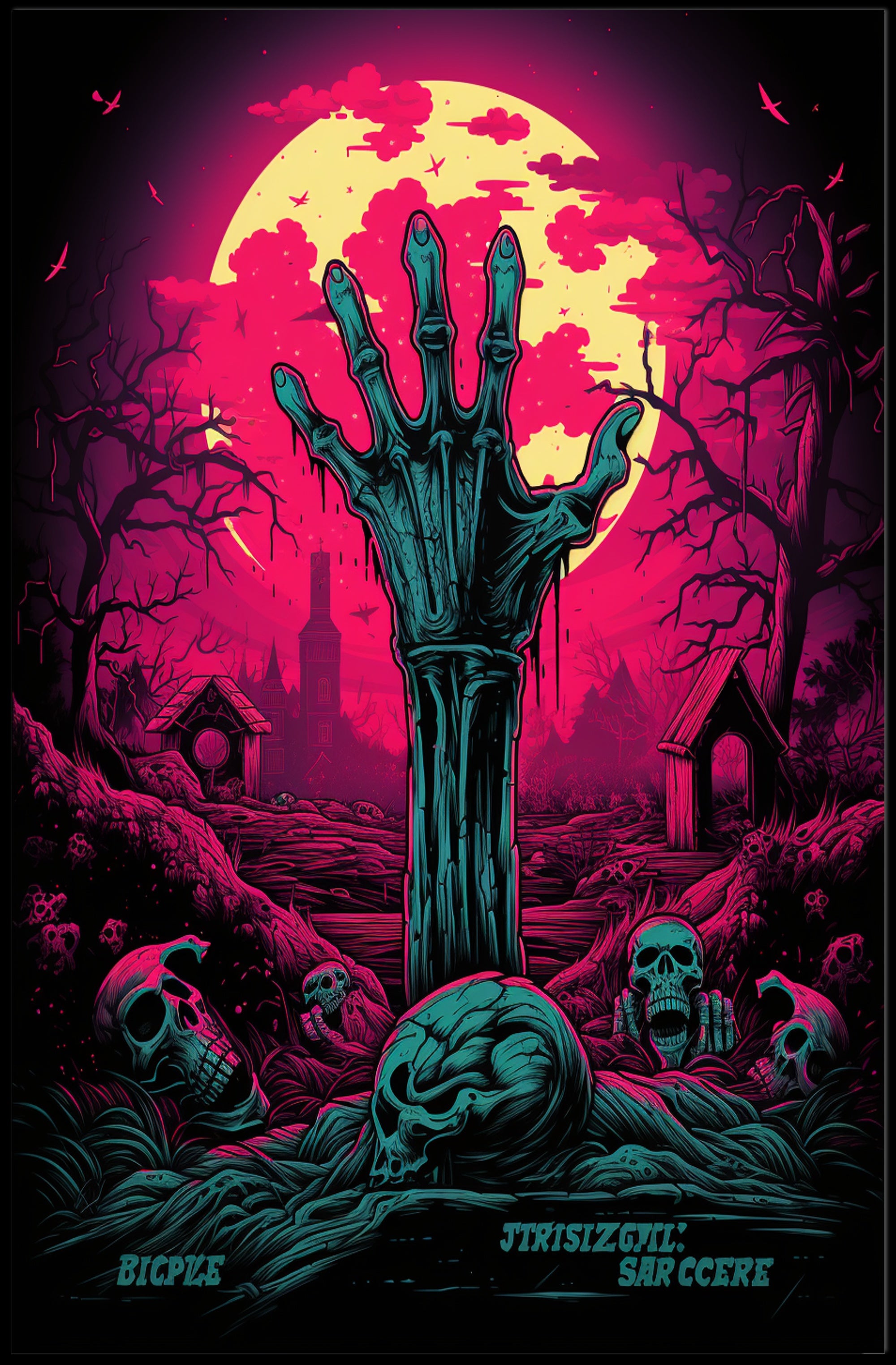 The Rising Hand Poster