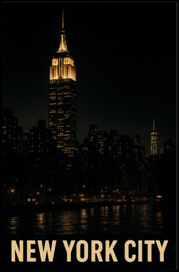 New York City Skyline Poster