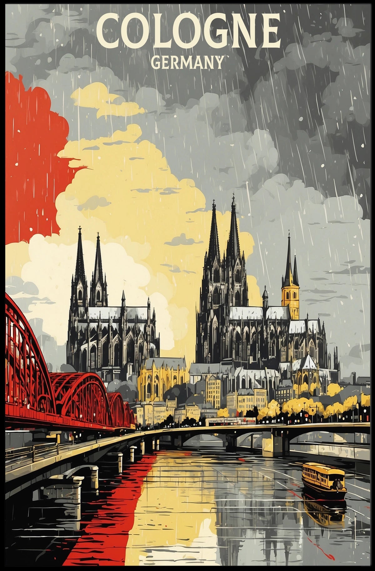Cologne Germany Poster
