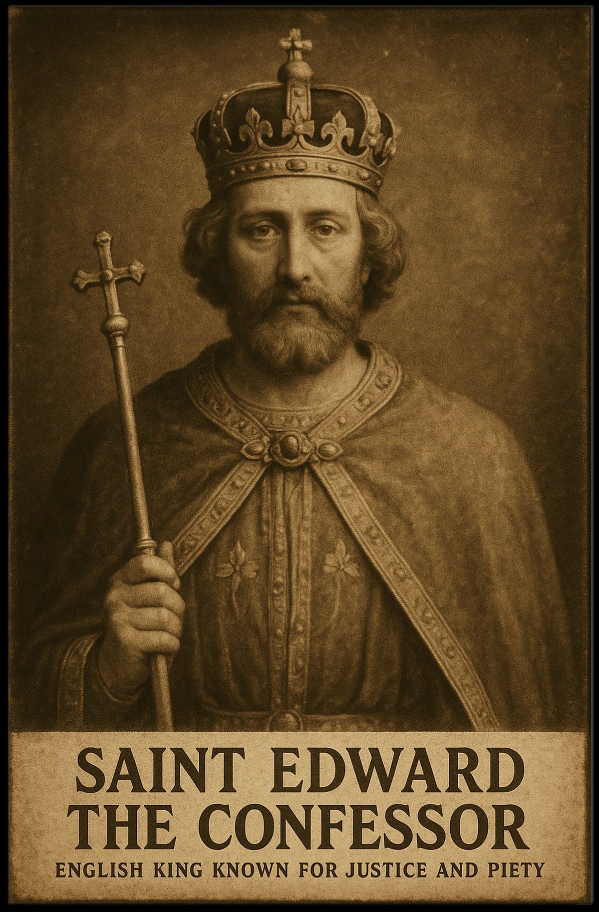 Saint Edward The Confessor Poster