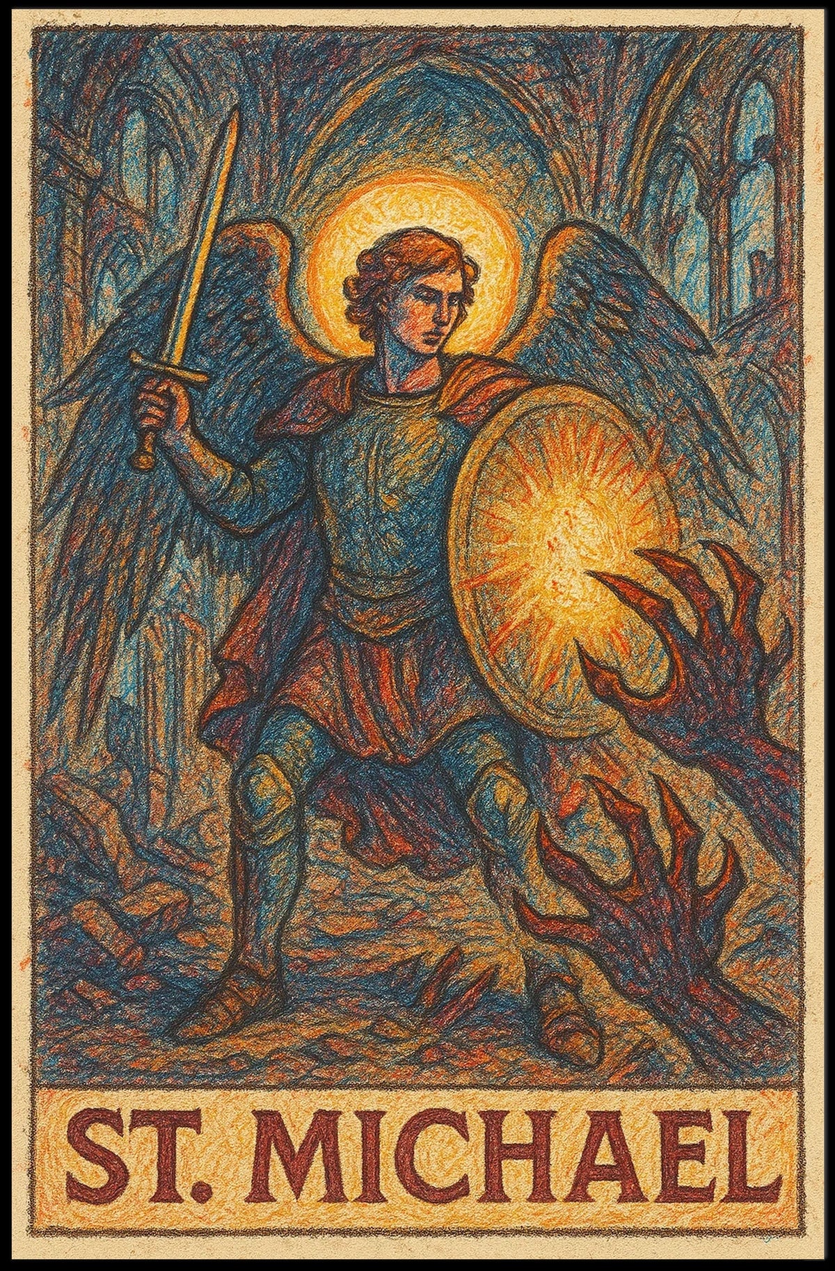 St. Michael The Archangel Poster