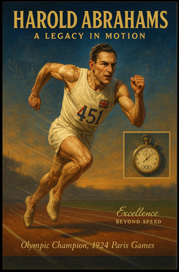 Harold Abrahams A Legacy In Motion Poster