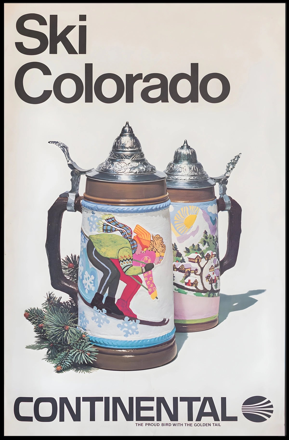 Ski Colorado Adventure Poster