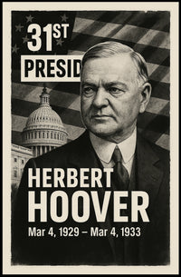 Herbert Hoover 31st President Poster