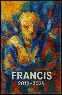 Francis A Colorful Tribute Poster
