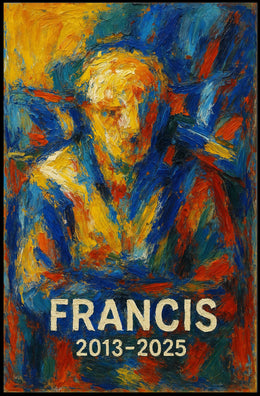 Francis A Colorful Tribute Poster