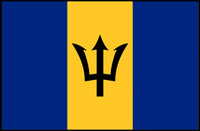 Barbados Flag Poster