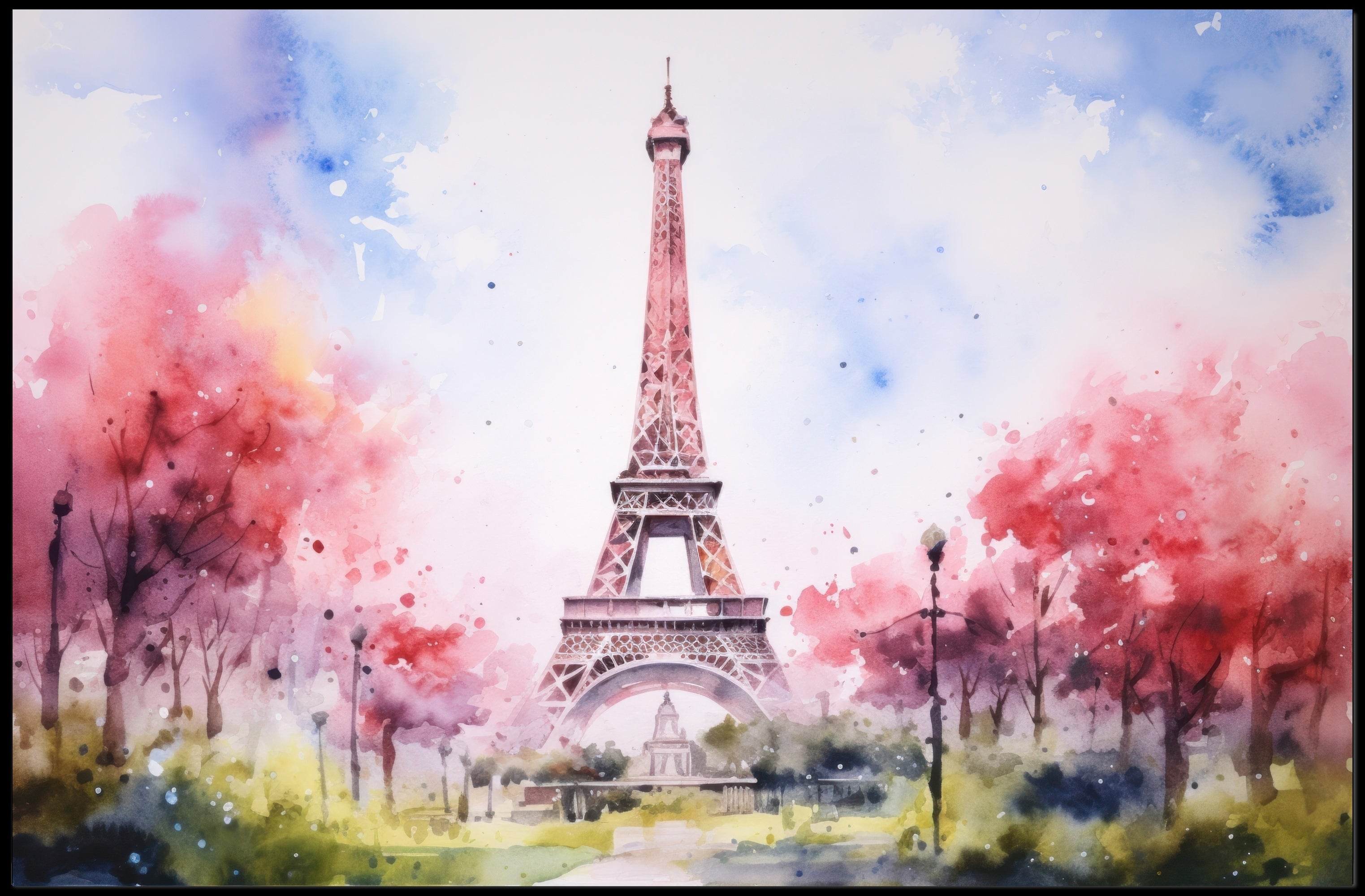 Parisian Dreamscape Poster PosterGoat