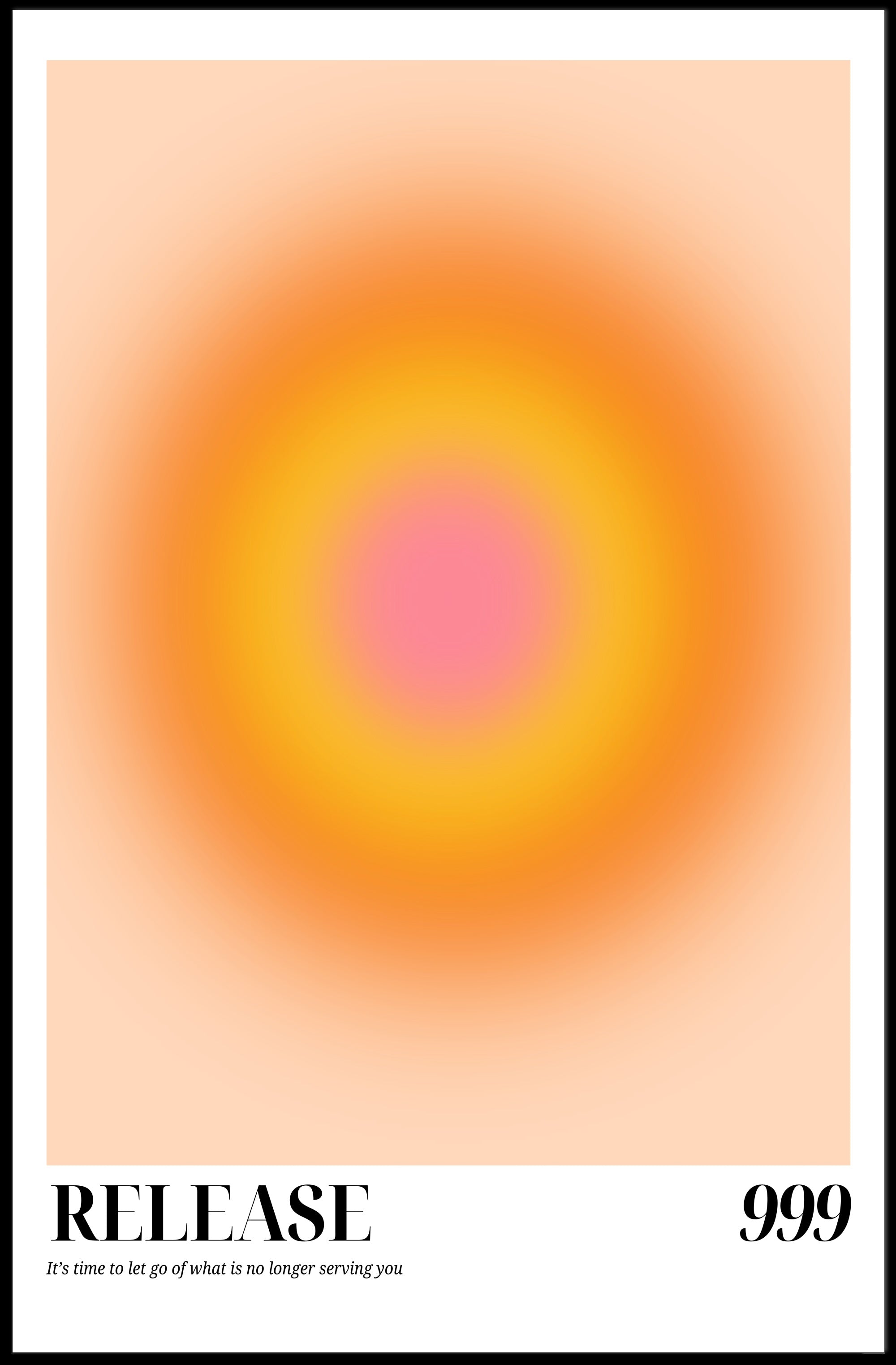 Release and Personal Growth Abstract or Artistic Poster PosterGoat