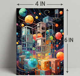 Cosmic Architecture Poster PosterGoat