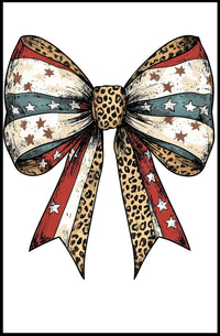 patriotic bow Poster