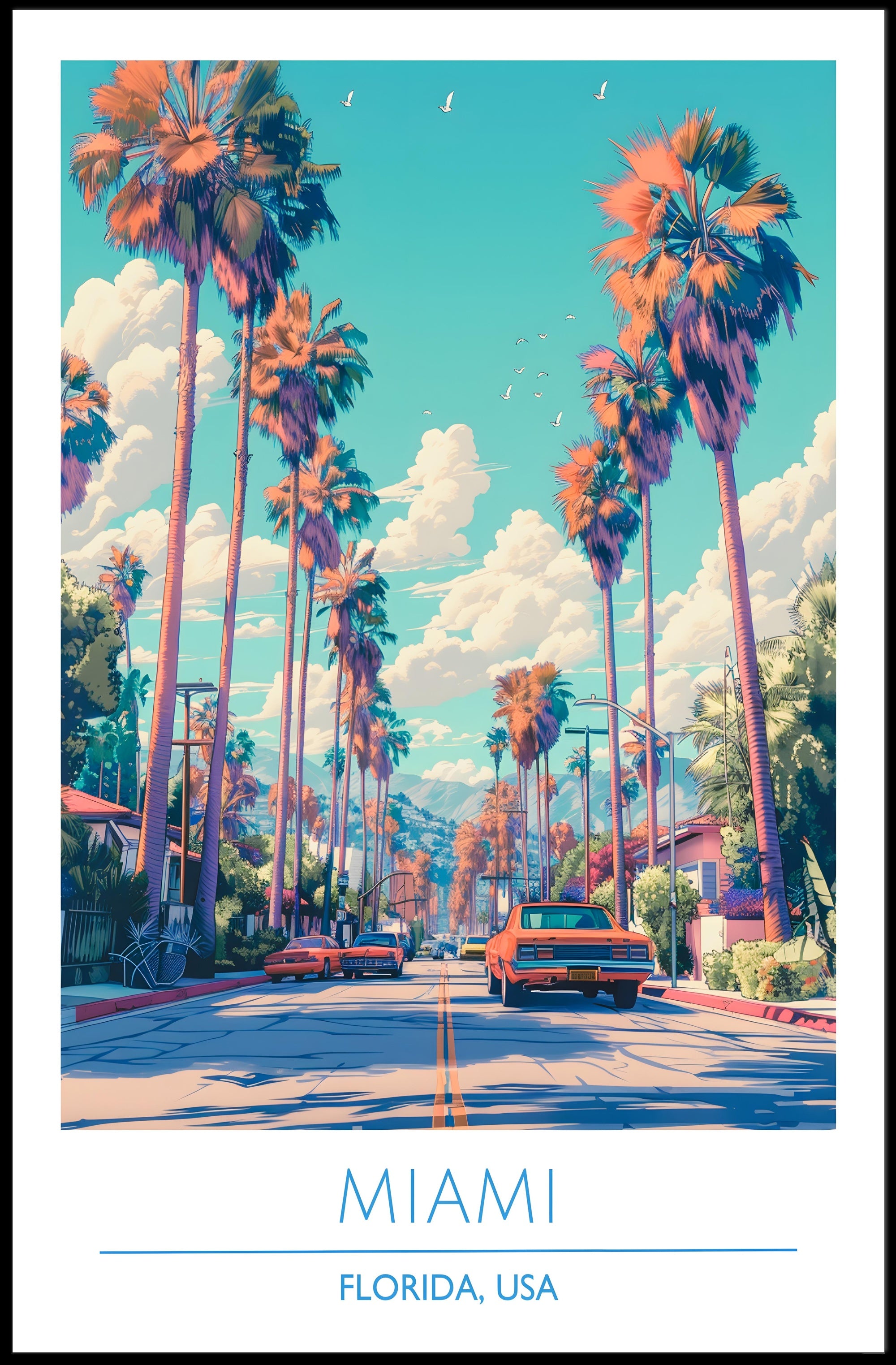 Miami Vibes Poster