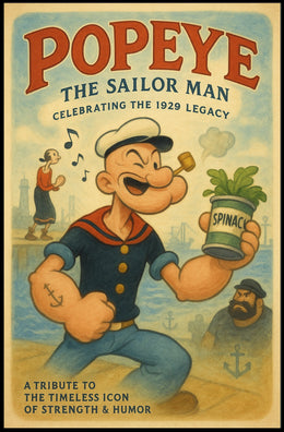 Popeye 1929 Art Poster POP-105