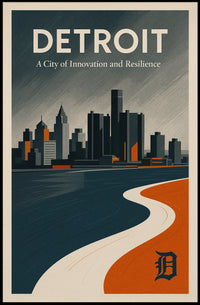 Detroit A City Of Innovation And Poster