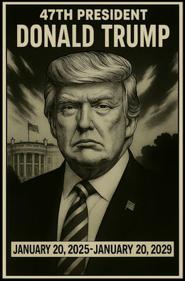 Donald Trump 47Th President Poster