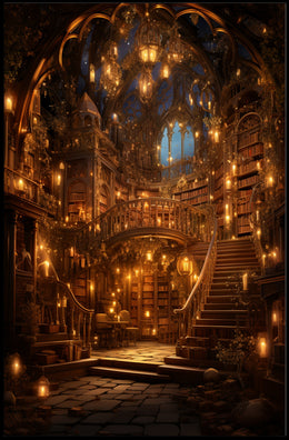 Enchanted Library Poster