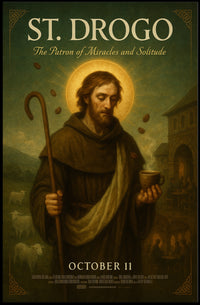 St. Drogo The Patron of Miracles and Solitude Poster PosterGoat