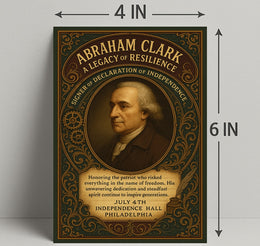 Patriotic Founding Father Historical or Presidential Poster