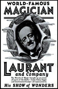 Laurant's Mystical World Tour Vintage Poster - Cultural or Heritage Poster