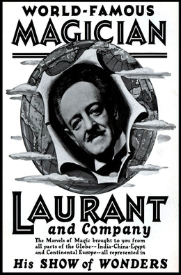 Laurant's Mystical World Tour Vintage Poster - Cultural or Heritage Poster