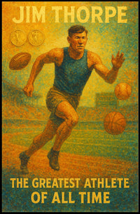 Celebrating Athletic Excellence Jim Thorpe Poster