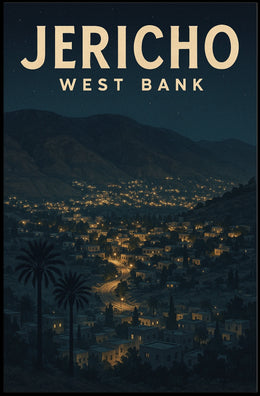 Jericho West Bank Poster