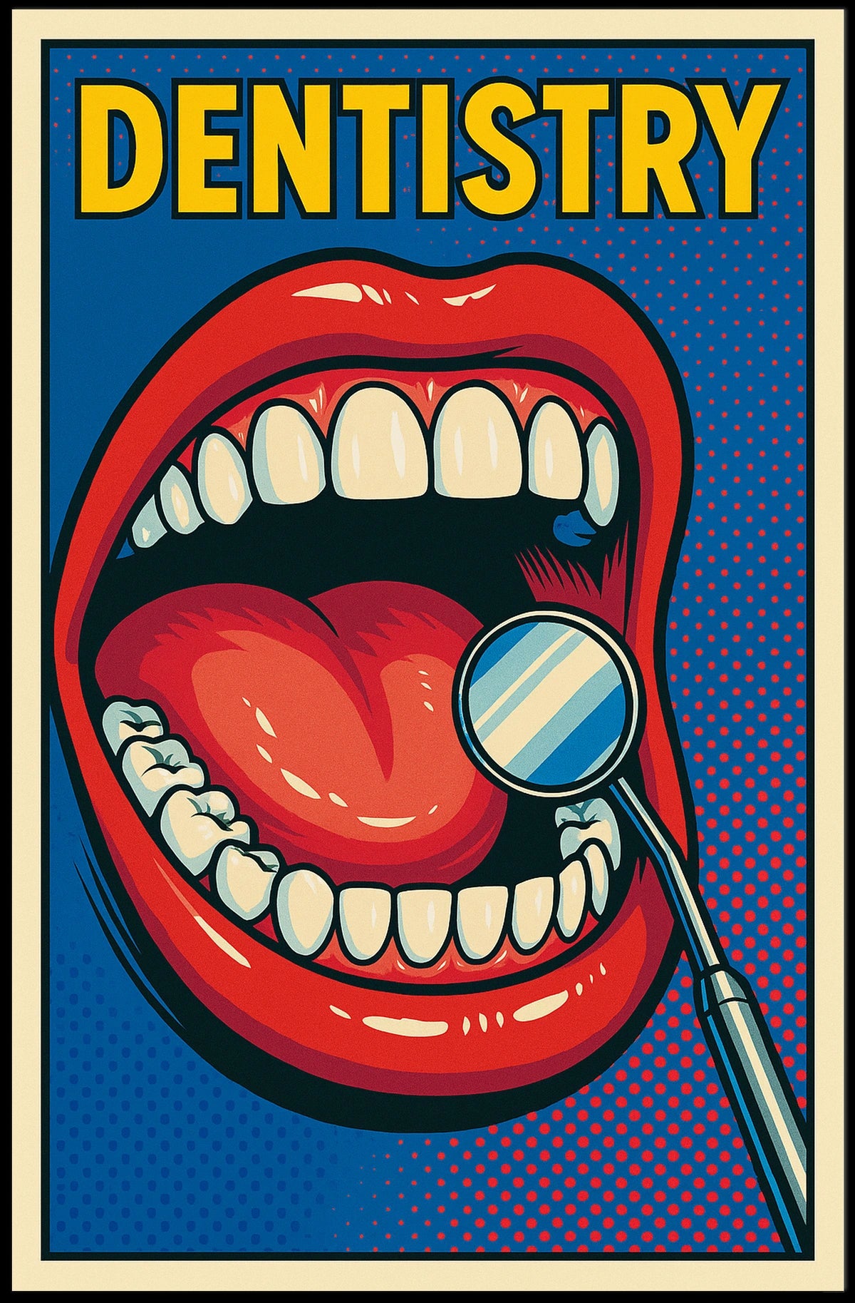 Vibrant Dentistry Promotion Poster