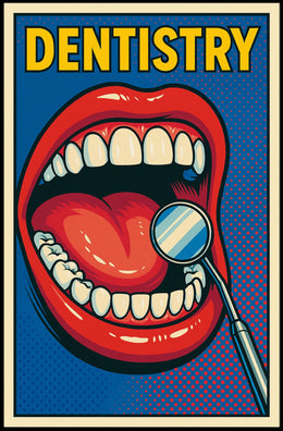 Vibrant Dentistry Promotion Poster