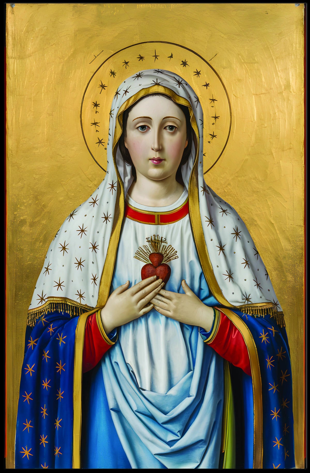 Sacred Heart of Mary Poster