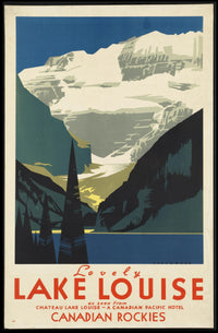 Lovely Lake Louise Poster