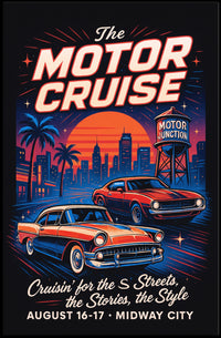 The Motor Cruise Poster PosterGoat