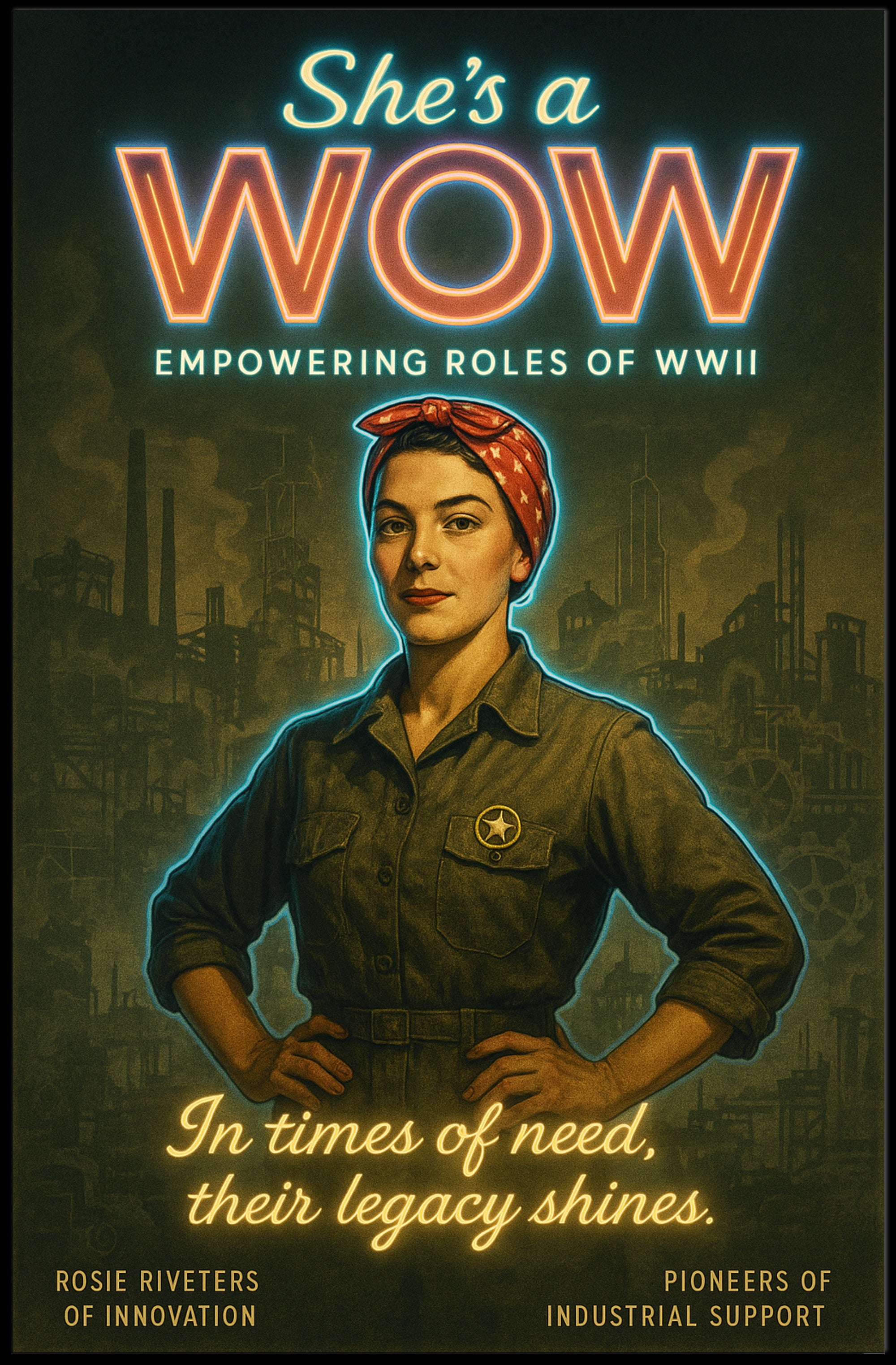 Rosie the Riveter: Symbol of Empowerment Poster