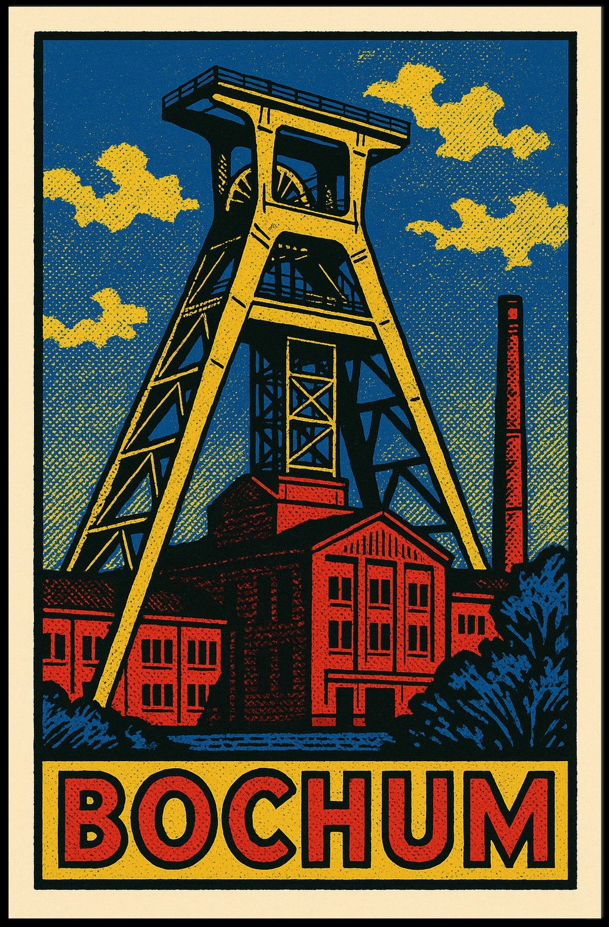 Bochum Industrial Heritage Poster