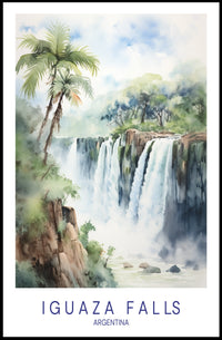 Iguazu Falls Argentina Poster