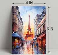 Parisian Street Scene Poster