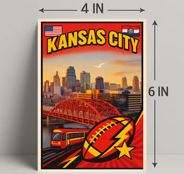 Kansas City Vibes Poster PosterGoat