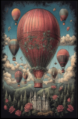 Enchanted Balloon Voyage Poster