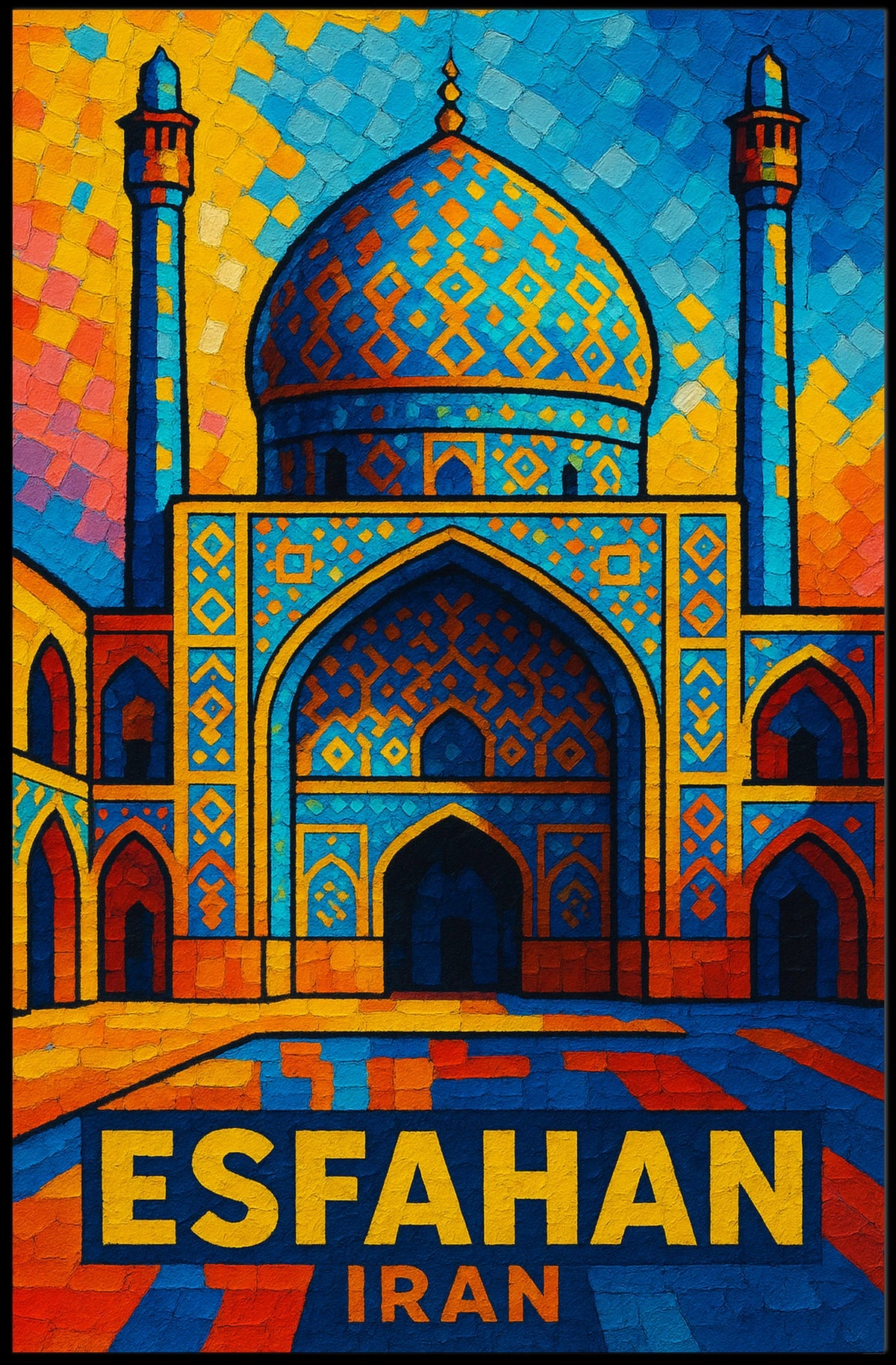 Esfahan, Iran Poster