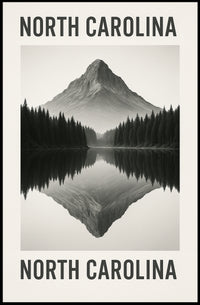 North Carolina Reflections Poster