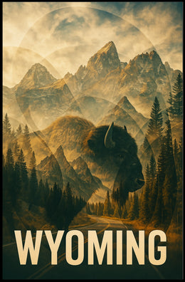 Wyoming Wilderness Poster