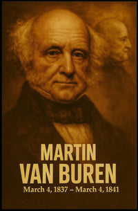 Martin Van Buren 8Th President Poster