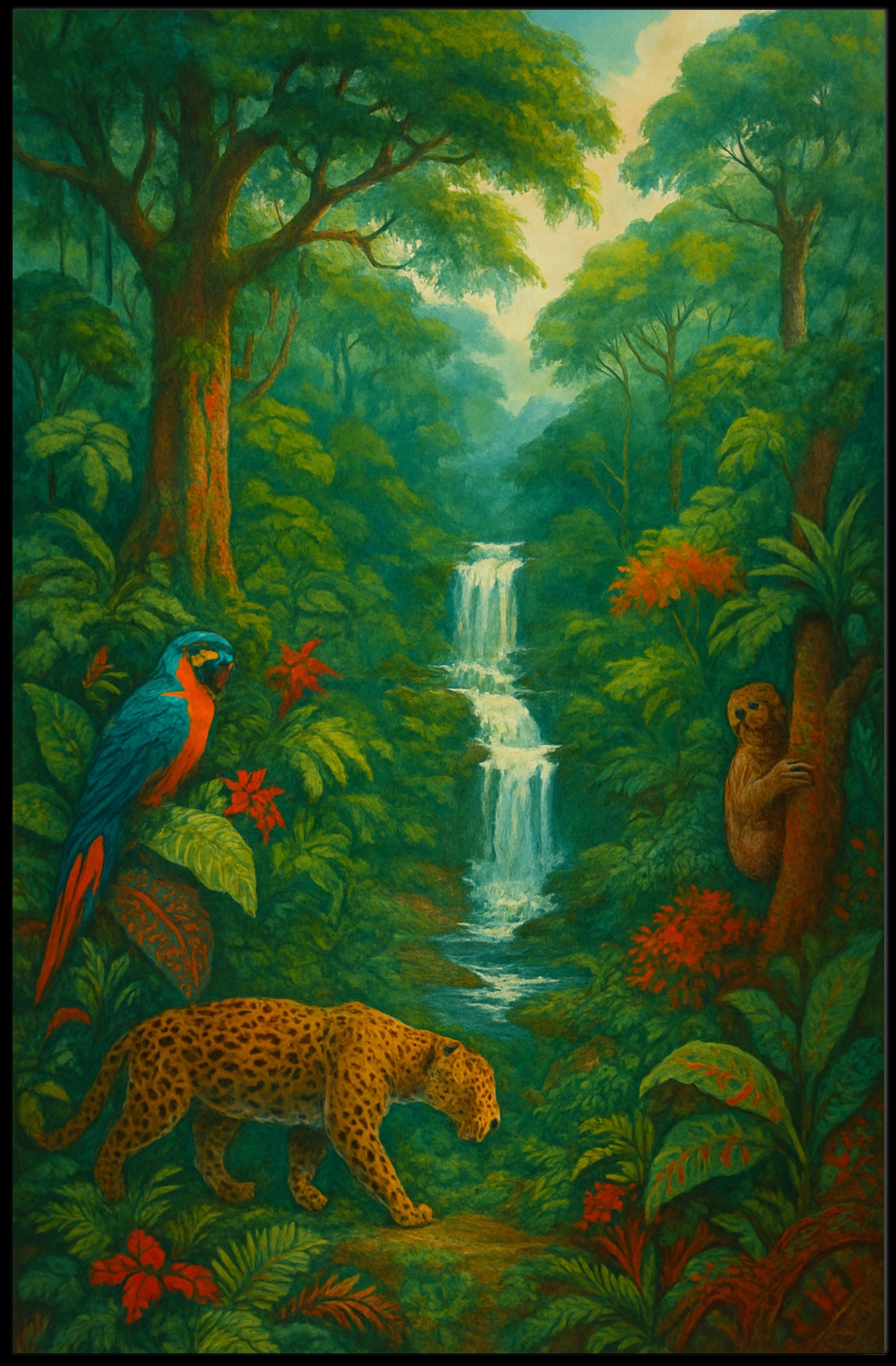 Jungle Serenity Poster