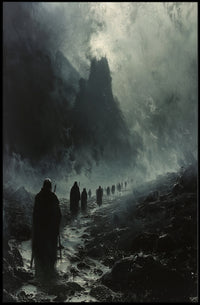Journey Through the Shadows Wall Art Poster PosterGoat