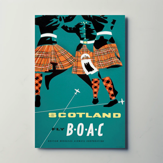Fly to Scotland with BOAC
