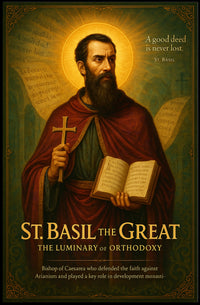 St. Basil The Great The Luminary Of Poster