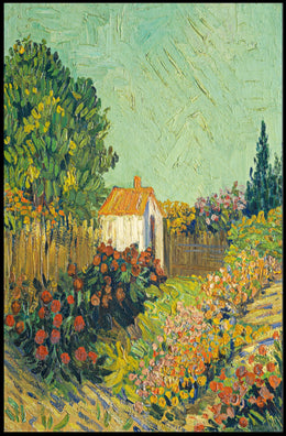 Vibrant Garden Landscape Poster